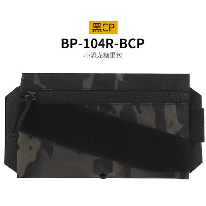 Tactical AC Candy Pouch with Velcro Fastener, Storage Bag for Airsoft Vest Plate Carrier