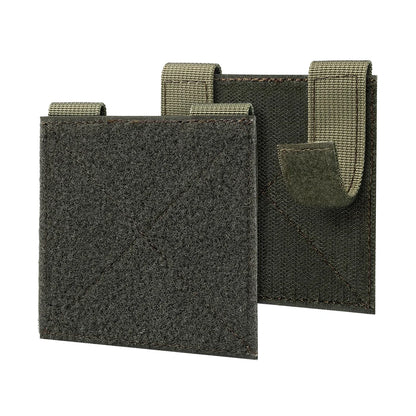 2Pcs Molle Patch Panel Tactical Hook & Loop Adapter Panel Morale Patch Board for Molle Accessories Plate Vest Carrier Backpack
