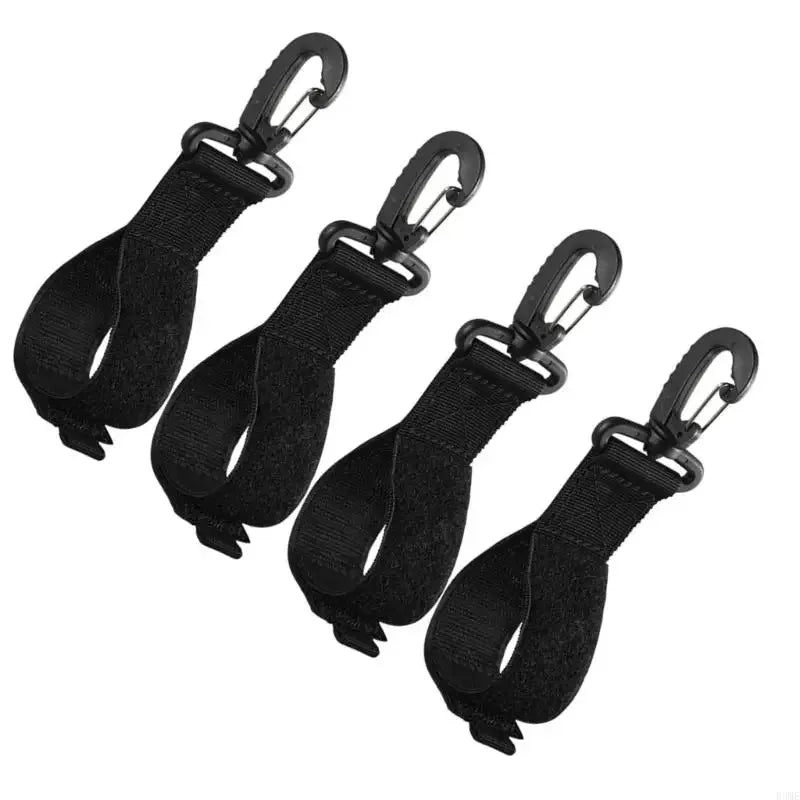 Upgraded Kayak Paddle Holder, Board Accessories Inflatable Boat Storage, Set of 6 Clip Holders