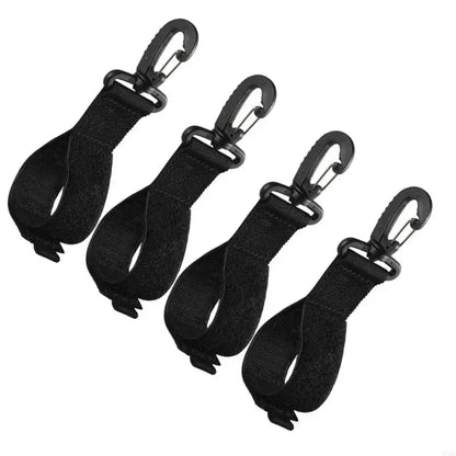 Upgraded Kayak Paddle Holder, Board Accessories Inflatable Boat Storage, Set of 6 Clip Holders
