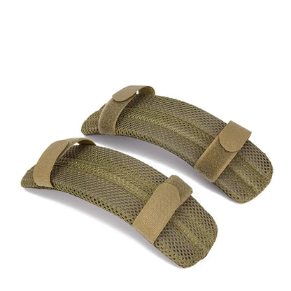 Pair Set Tactical Vest Shoulder Strap Pad Comfort Cushion Nylon Mesh Protect Pads Molle For FCPC/JPC Hiking Backpack Accessories