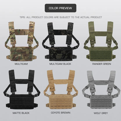 MK5 Chest Rig Molle SS MKV Micro Fight Chassis Placard 5.56 Triple Pouch Hunting Vest Plate Carrier