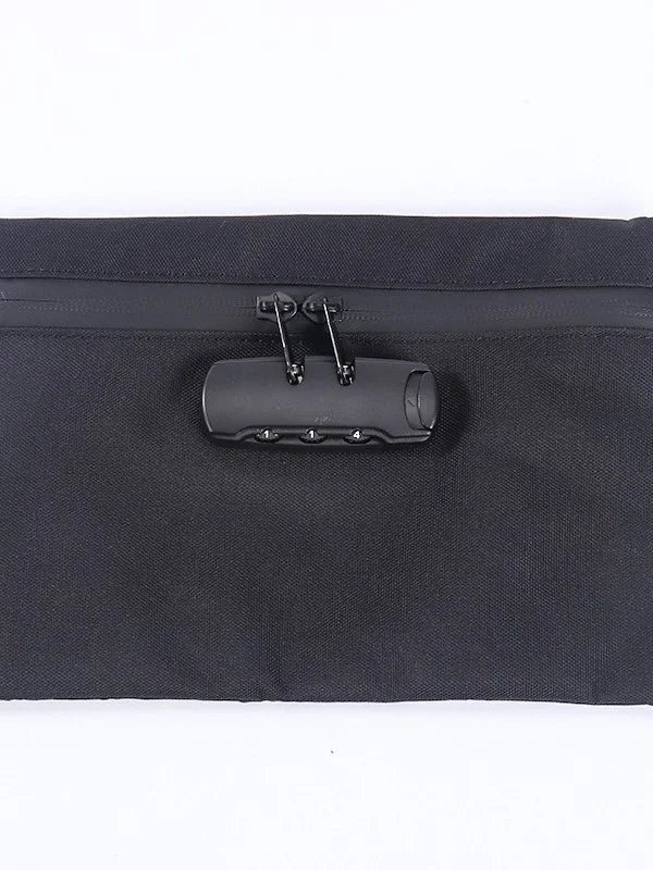 Travel Storage Bag With Password Lock Files Credit Card Certificates Safe Handbag Waterproof Anti-theft Tool Kit
