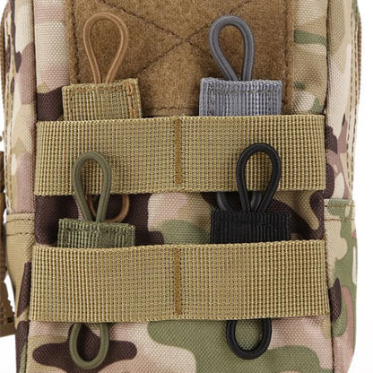 4PCS 600D Nylon Elastic Rope Outdoor Tools for Hunting Bags for Fixed Flashlight Molle System Compatible Military Combat