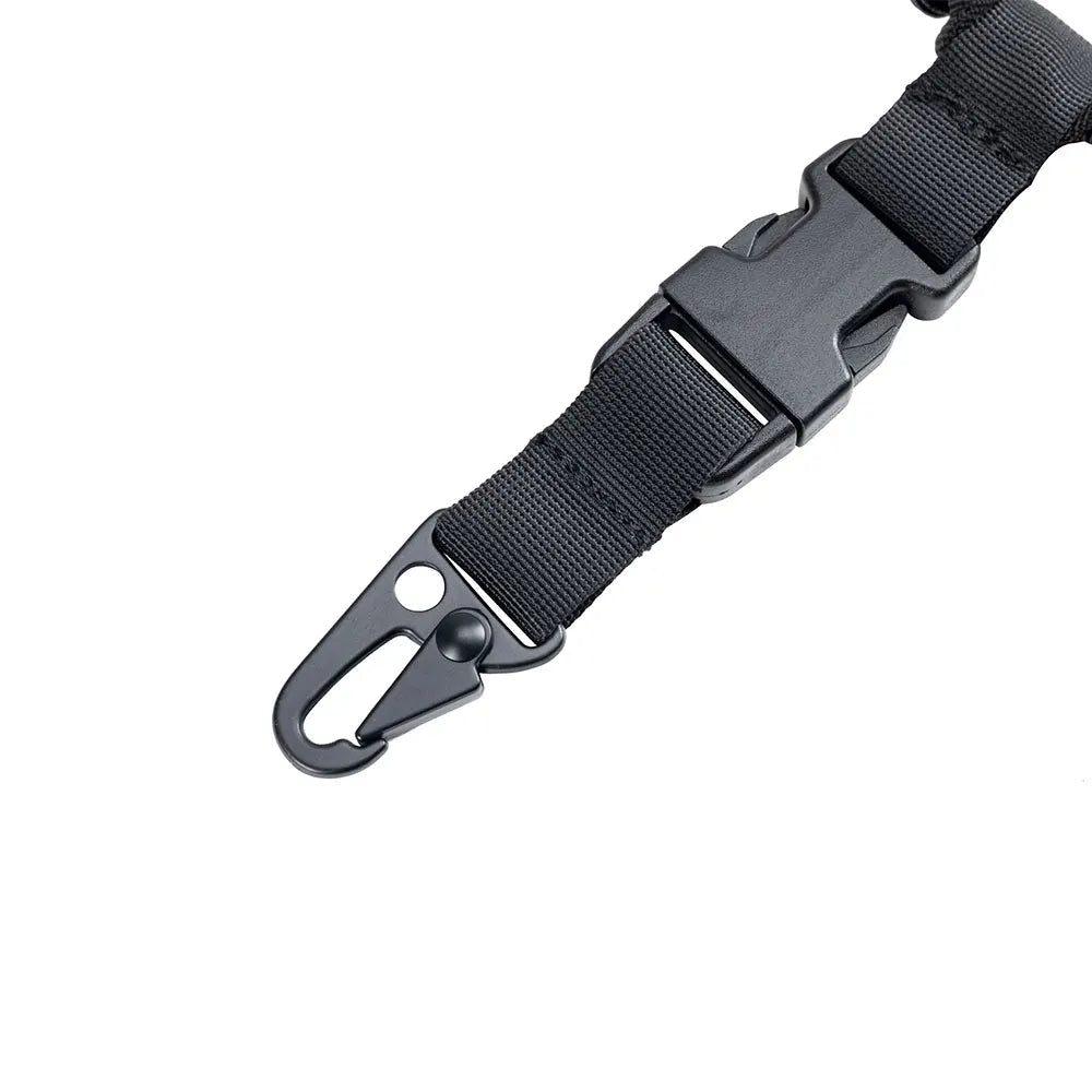 EXCELLENT ELITE SPANKER Tactics Telescopic Hanging Rope Quick Release Bungee Sling Dual Use Adjustable Lanyard Telescopic
