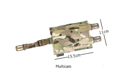 PEW TacticalTactical Backpack Extendable Chest Strap MOLLE Panel Outdoor Hiking Navigation