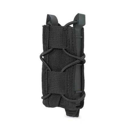 Tactical Magazine Pouch 9MM Pistol Single Mag Bag Molle Flashlight Pouches Torch Holder Hunting Knife Holster Shooting Airsoft