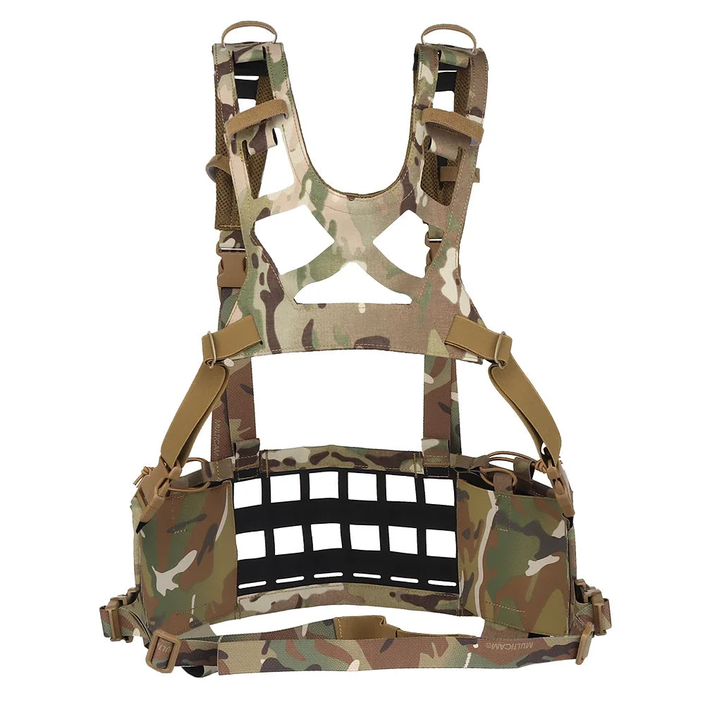 JPC Tactical Vest SPC Chest Rigs Lightweight MOLLE Militar Hunting Airsoft Assault Vest Multi-functional Load Carriage Platform