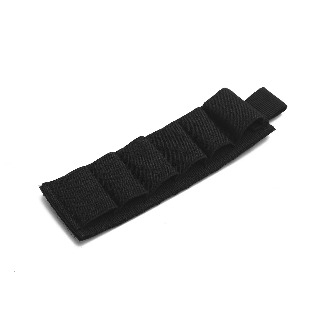 6 Rounds 12 Gauge Shotgun Shell Holder Elastic Ammo Organizer Pouch Tactical Vest Accessory for Hunting Shooting EDC Storage
