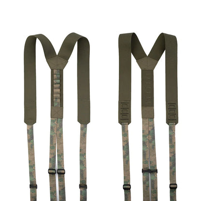 Tactical Harness Heavy Duty Waist Belt Y-type Duty Belt Harness Shoulder Combat Sling Strap Hunting Accessories