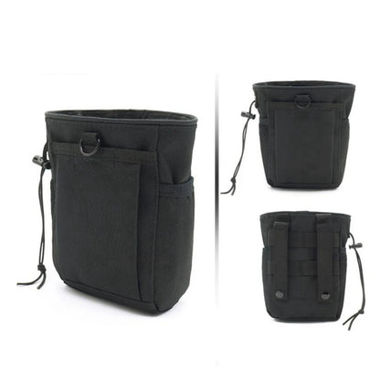 Tactical Molle Dump Drop Pouch Magazine Pouch Pocket Drawstring Recovery Bag Hunting Accessories Utility Waist Pack