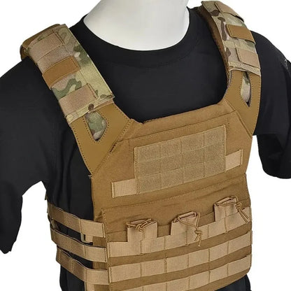 Vest Shoulder Strap Pad Comfort Cushion Nylon Mesh Protect Pads Tactical Molle For FCPC/JPC Hiking Backpack Accessories
