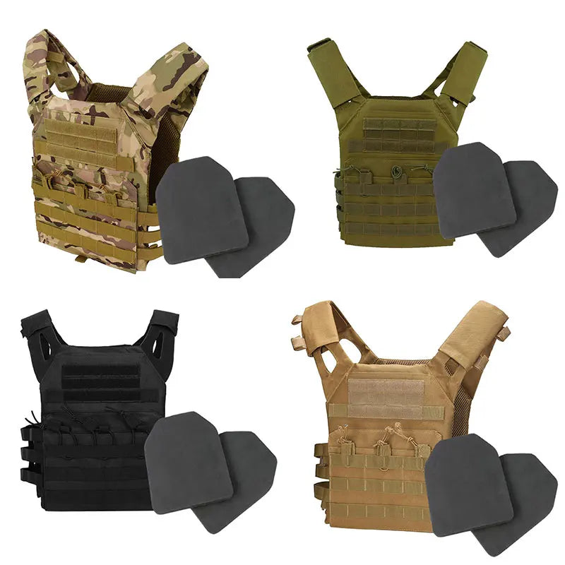C Nylon Tactical Vest Body Armor Hunting Carrier Airsoft Accessory Combat MOLLE Camo Cosplay  Army Vest CS Game Jungle Equipment