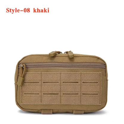 IFAK EDC Bag Tactical Molle Admin Pouch Waist Bag Hunting Vest Emergency Tool Kit Outdoor First Aid Kit Camping Survival Bag