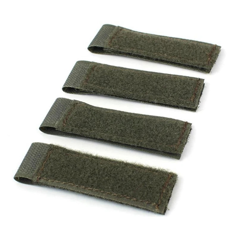 Molle Vest accesories Tactical Patches Adapter Backpack MOLLE Hook&Loop Panel Converter Ribbon Strip For Attching ID Patches