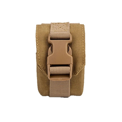 Tactical Molle Grenada Pouch Single Frag Grenade Pouch with Hook and Loop Design Magazine Pouch