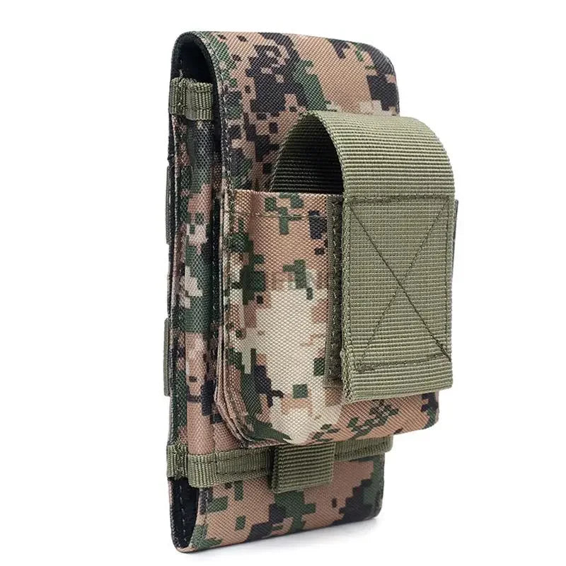 Tactical Cell Phone Belt Cigarette Pouch Holder Waist Pack Hunting Accessories Bag Outdoor Molle Mobile Phone Bag