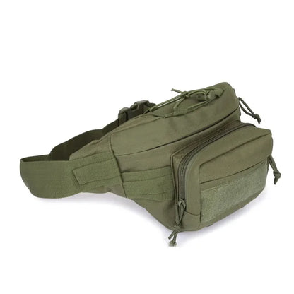 Tactical Waist Pack for Men – Nylon Hiking Fanny Pack, Adjustable Belt Bag for Camping, Hunting, Travel & Outdoor Activities