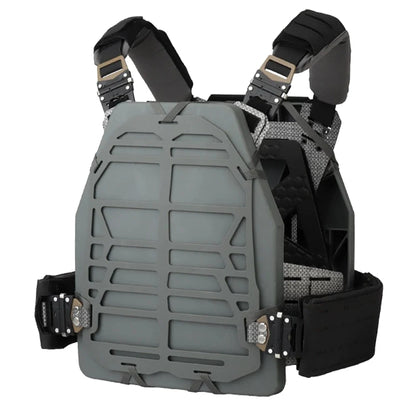 Modular 3D Tactical Armor,Paintball Vest, Airsoft Protective Plate Carrier, Quick Release PFM Outdoor Hunting Vest Training Gear
