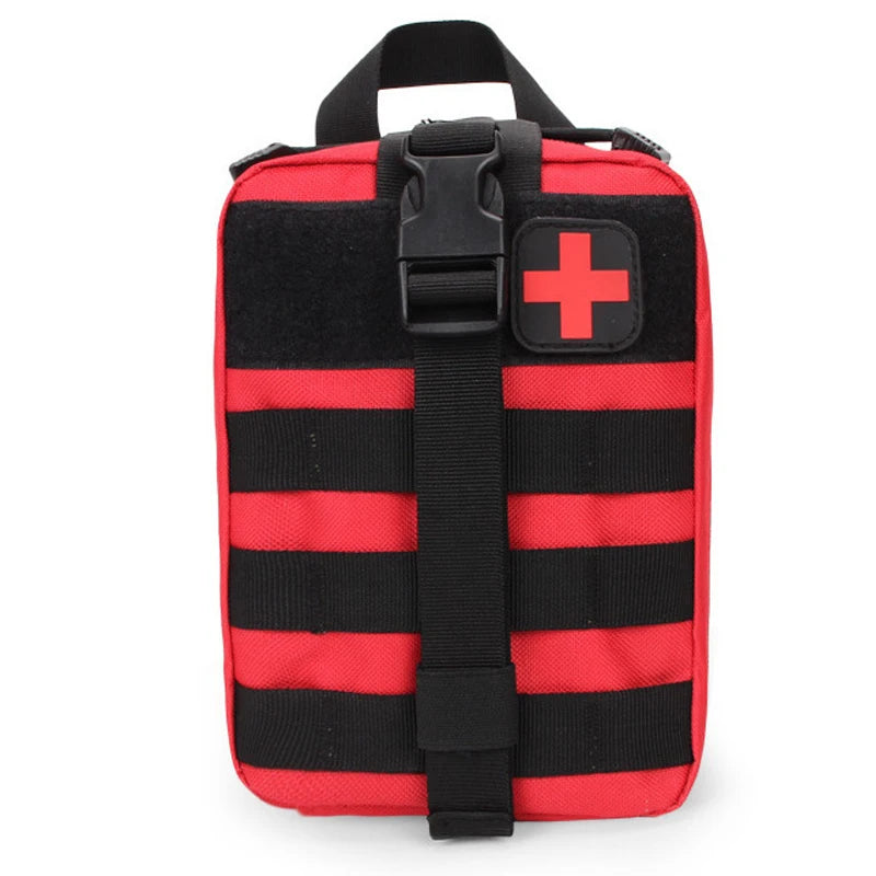 Outdoor EDC First Aid Kit Molle Medical Kit IFAK Survival Emergency Pack Travel Camping Hiking Fishing Hunting Accessories Bag