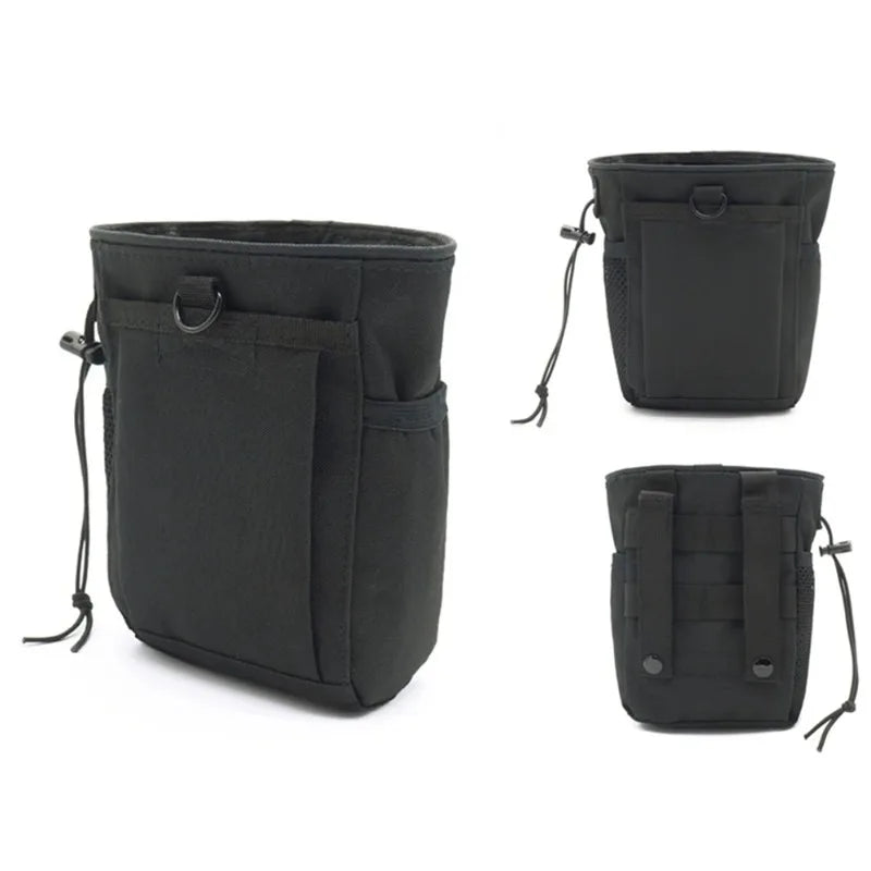 3-5L New Outdoor Hunting MOLLE Dump Pouch 600D Nylon Camouflage Waist Pack Ammo Recycle Bag for Tactical Gear