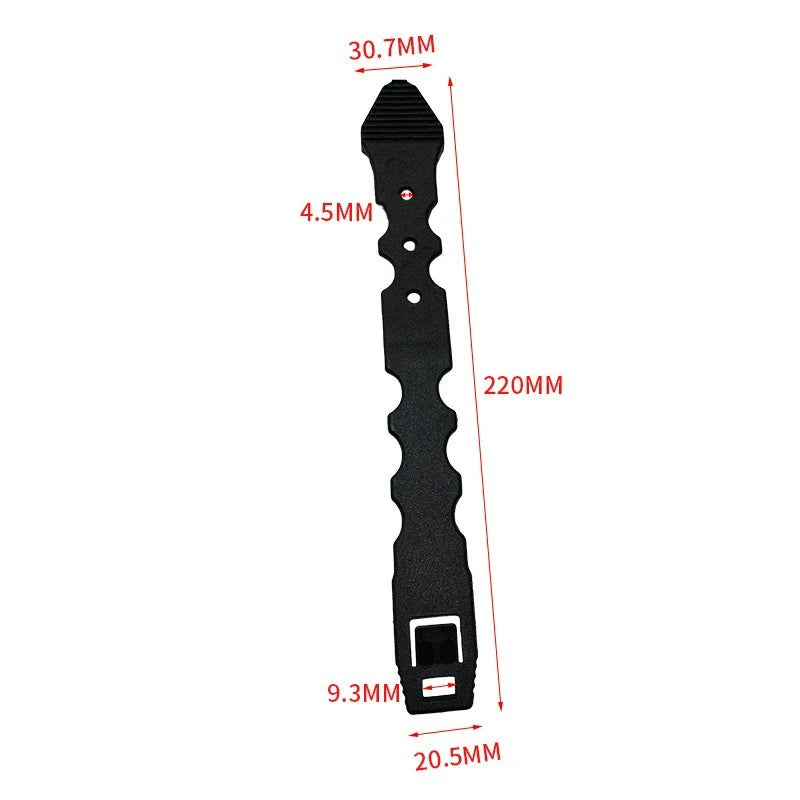 2pcs MOLLE Tactical Fixing Clip Outdoor Durable Quick Release Strip Fits For Magazine Pouch Backpack Vest Hunting Accessory
