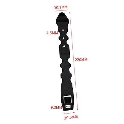 2pcs MOLLE Tactical Fixing Clip Outdoor Durable Quick Release Strip Fits For Magazine Pouch Backpack Vest Hunting Accessory