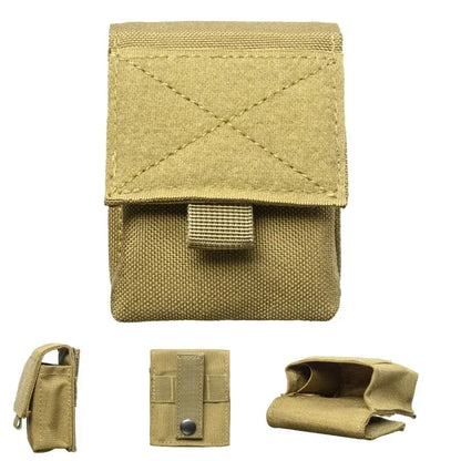 Outdoor Molle EDC Bag Magazine Cigarette bag Waist pocket Airsoft ammo bag Camouflage Hunting accessories Gadget gear bag