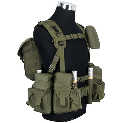 Smersh Tactical Equipment Hunting Vest Adjustable Light Russian Fan Hunting Accessories Cos Real Combat AK Set Tactical Ves