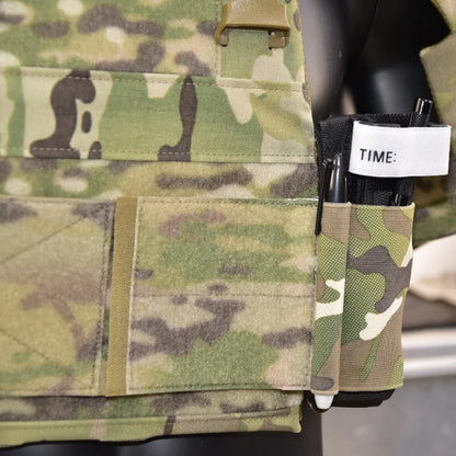 Tactical TQ Holder Hook Molle Belt Tourniquet Pouch & Loop Secure Pouch Competition Chest Rig Vest Accessories Carrier