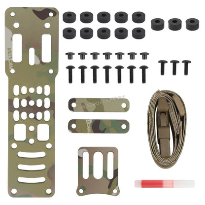Modular Holster Adaptor Aluminum Alloy Battle Belt Quick Pull Draw Hunting Airsoft Pistol Holster Ferro MHA Leg Strap Adapter