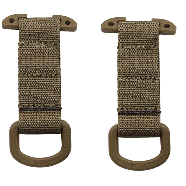 Tactical Molle Clip D Ring Hook T-mount Bar Hanging Belt Hunting Vest Plastic Carabiner Glove Clip Key Holder Battle Accessories