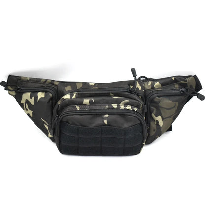 Tactical Pistol Bag Chest Waist Handgun Bag Holster Gun Fanny Pack with Magazine Pouch Holder for GL 17 19 Beretta M9 SIG