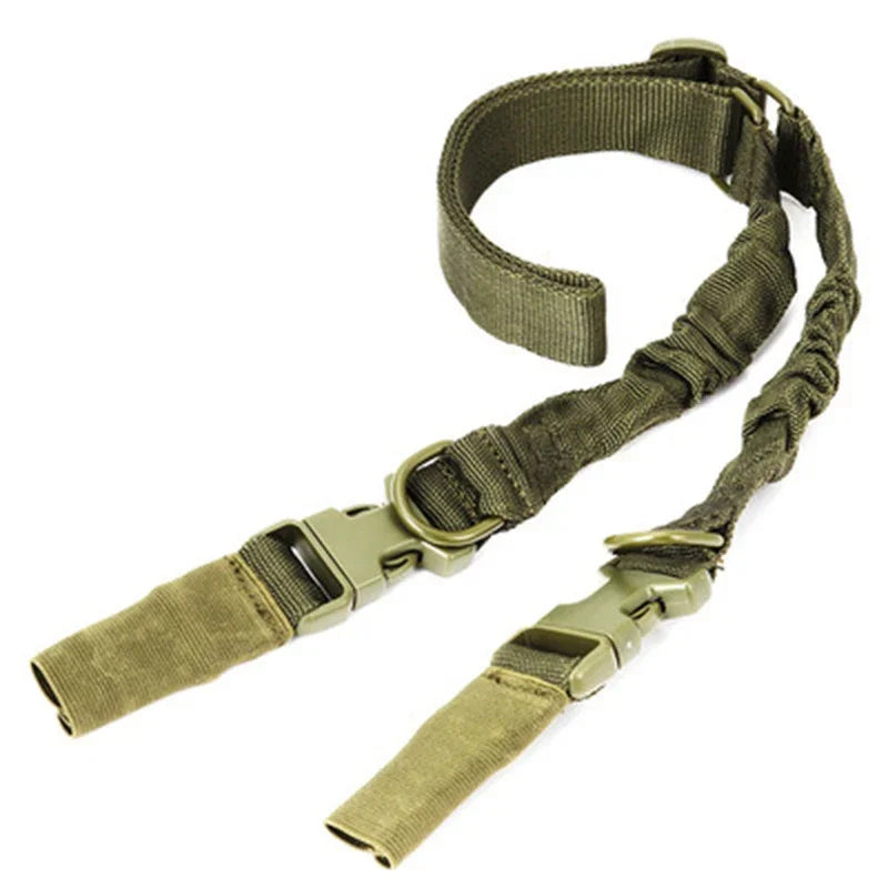 1PC Shot Gun Belt Hunting Accessories Gear Single Point Gun Sling Shoulder Strap Rifle Rope Belt with Metal Buckle