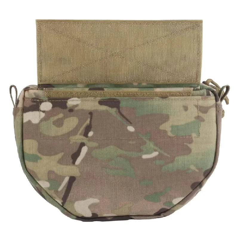 Tactical Vest Underbelly Pouch Hunting Vest Drop Pouches for JPC LBT-6094A V5 Plate Carrier Airsoft Gear Abdominal Storage Bag