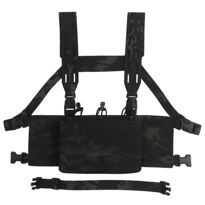 Tactical Triple 5.56 Magazine Storage Pouch Modular MOLLE Chest Rig Fit Plate Carrier Vest For Outdoor Airsoft Hunting Shooting