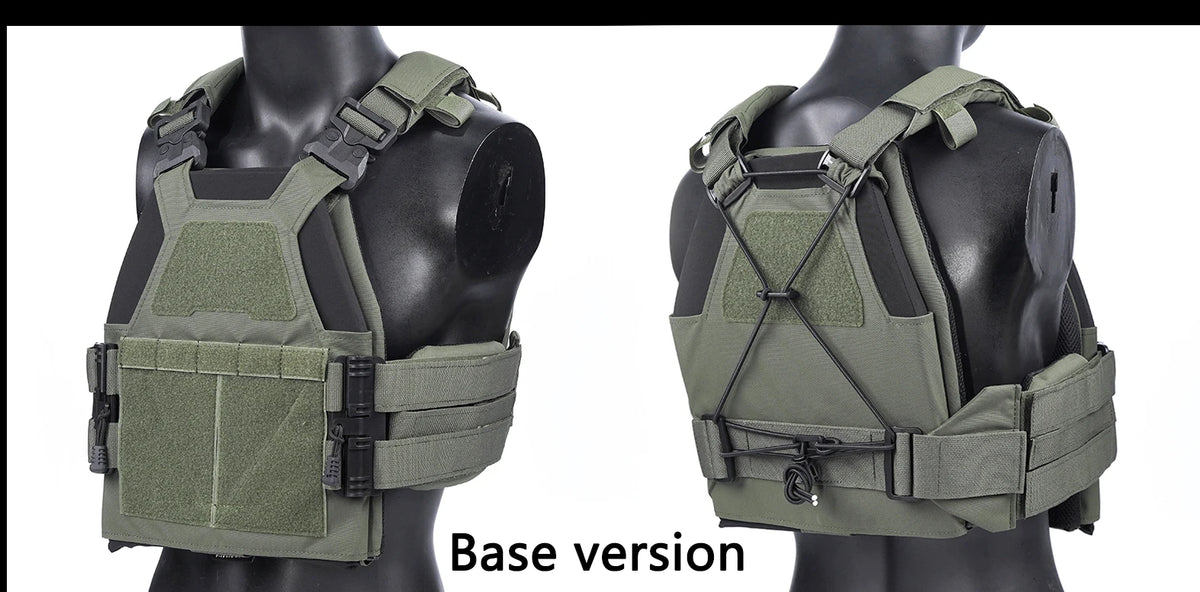 DMGear XP10 Tactical Vest Quick Release Adjustable Airsoft Gear Equipment Accessory Wargame Outdoor Hunting Outdoor