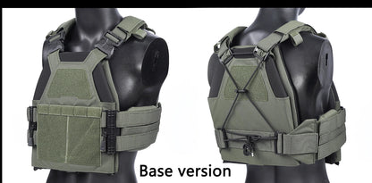 DMGear XP10 Tactical Vest Quick Release Adjustable Airsoft Gear Equipment Accessory Wargame Outdoor Hunting Outdoor