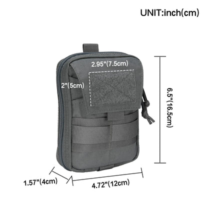 Tactical Molle EDC Pouch Outdoor Waist  Fanny Pack Emergency Bag Accessorie Multi-functional Utility Tool Pouches