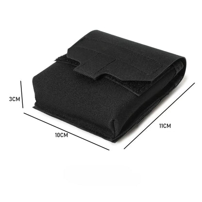Tactical Mini Molle Utility Pouch Essential Medical IFAK Pouch General Purpose Micro GP Pouch Flashlight Earplug Holder EDC Gear