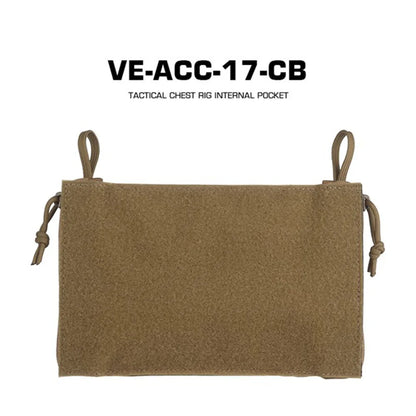 Tactical Chest Rig Internal Pocket Chest Hanging Front Panel Pouch