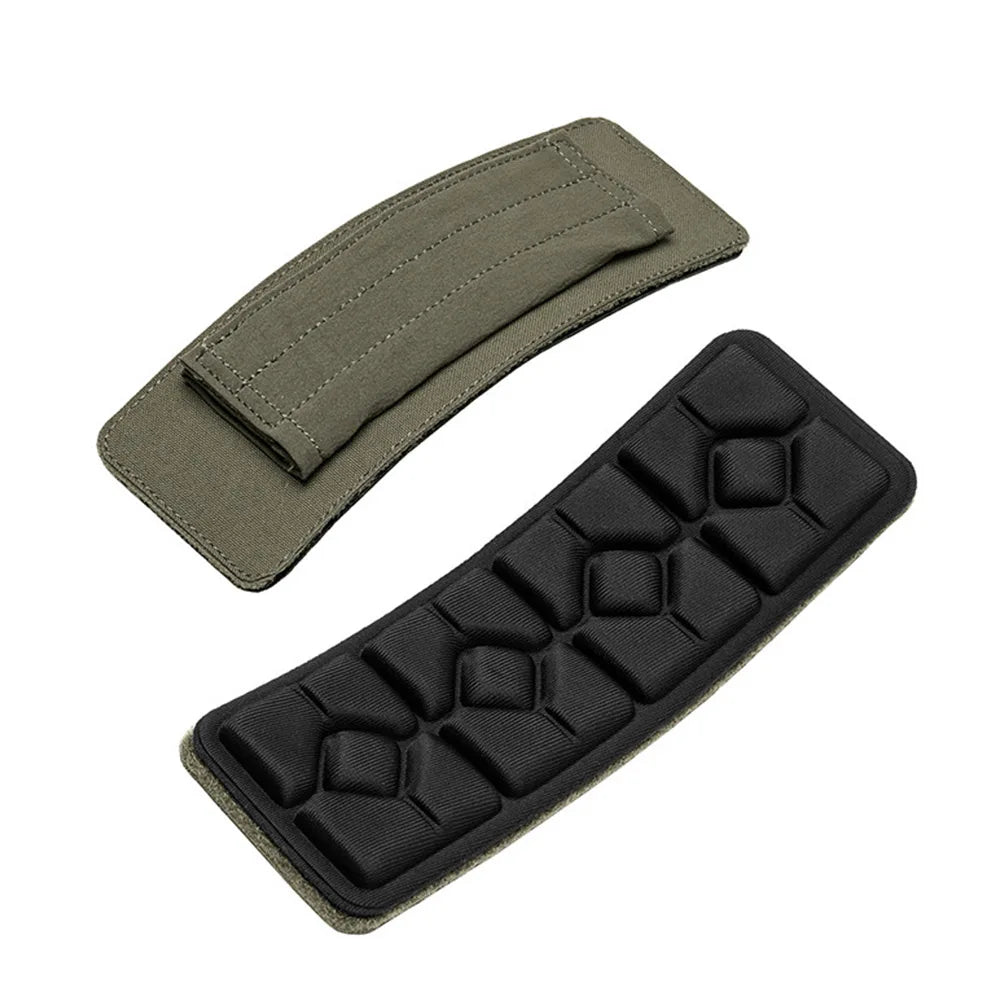 Modular Tactical Shoulder Pads Pressure Relief Cushion Shoulder Strap Breathable Non‑Slip Accessory for Vest Backpack Sling Bag