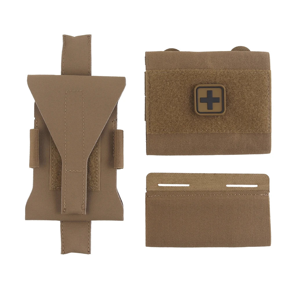 Micro Trauma First Aid Kit Tactical Molle IFAK Pouch Outdoor Camping Hunting Fishing Trauma Survival Kit Emergency Waist Bag