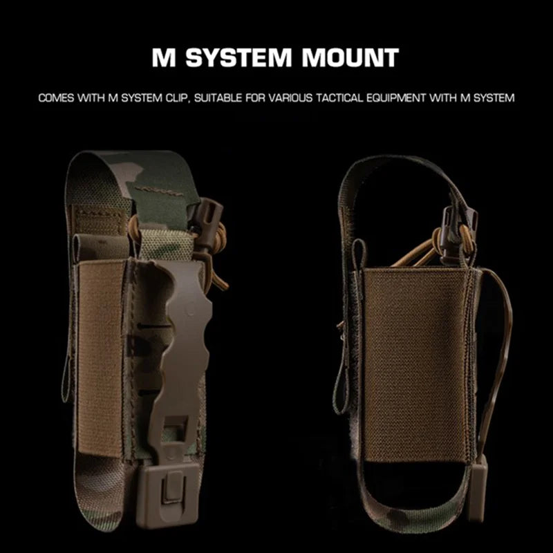 Multi-purpose Shock Grenade Pouch Multi Role Shock Grenade Pouch MOLLE Panel Secure Closure Airsoft Training Gear Accessory