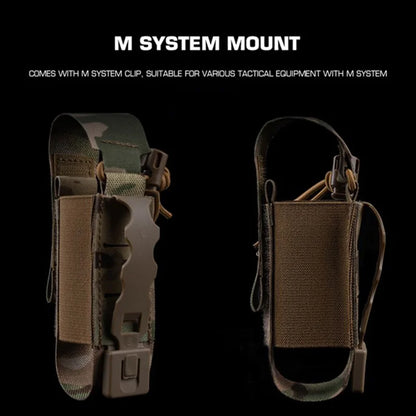 Multi-purpose Shock Grenade Pouch Multi Role Shock Grenade Pouch MOLLE Panel Secure Closure Airsoft Training Gear Accessory