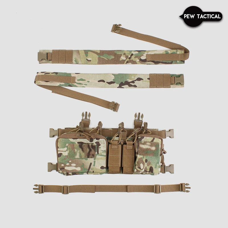 Pew Tactical D3CRH Tactical Chest Rig Bag Field Training Vest CR04