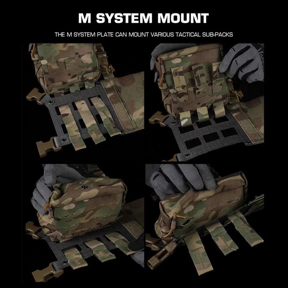 Tactical Chesty Rig Wide V2 Ferro Style Lightweight MOLLE Outdoor Hunting Combat Training Airsoft Vest FC Extended Equipment