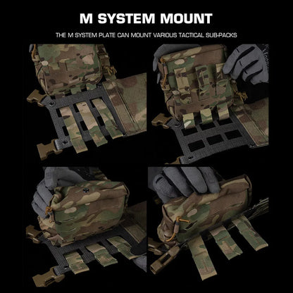 Tactical Chesty Rig Wide V2 Ferro Style Lightweight MOLLE Outdoor Hunting Combat Training Airsoft Vest FC Extended Equipment