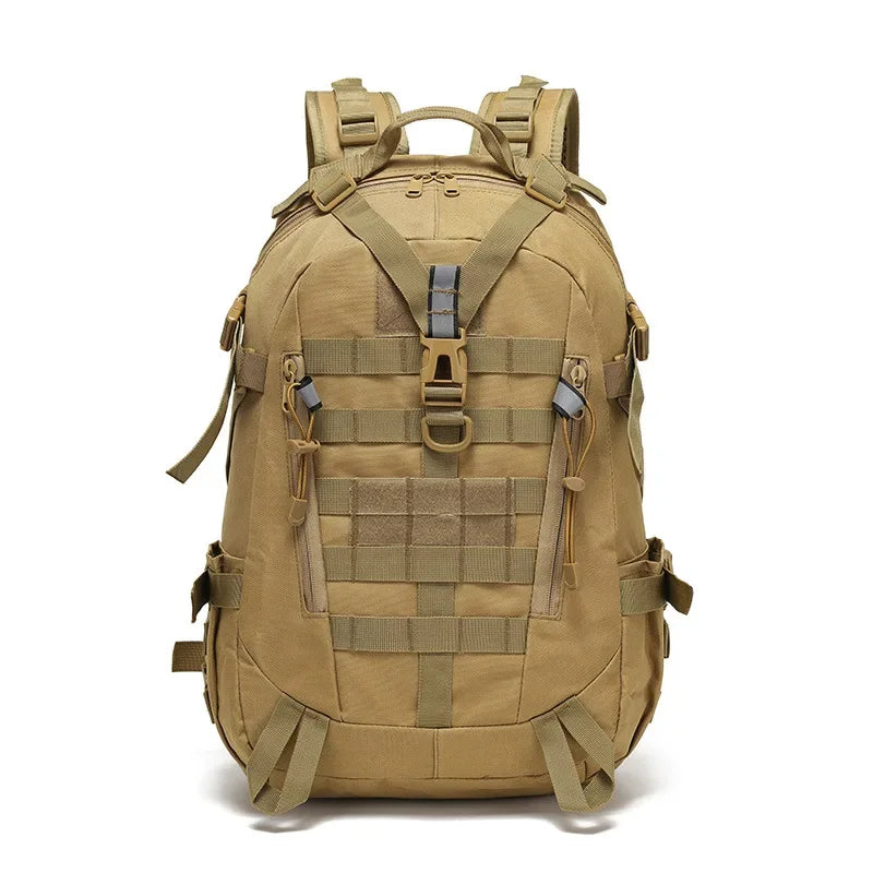 Camping Backpack Men's Bag Travel Bags Tactical Molle Climbing Rucksack Hiking Outdoor Reflective Shoulder Fishing Laptop Bag