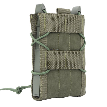 Tactical Molle Single Open-Top Mag Pouch for M4 M14 M16 AR15 G36 Magazines MOLLE Belt Attach Mag Carrier